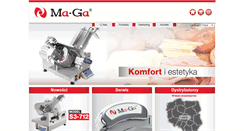 Desktop Screenshot of maga.com.pl