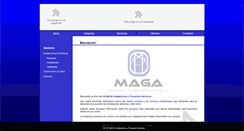 Desktop Screenshot of maga.com.mx